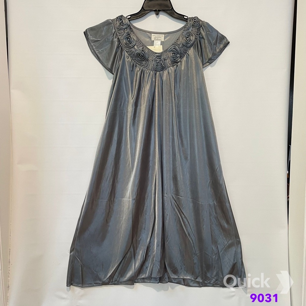 XL - NWT Gray Cap Sleeve Nightgown